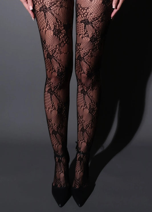 Lace tights
